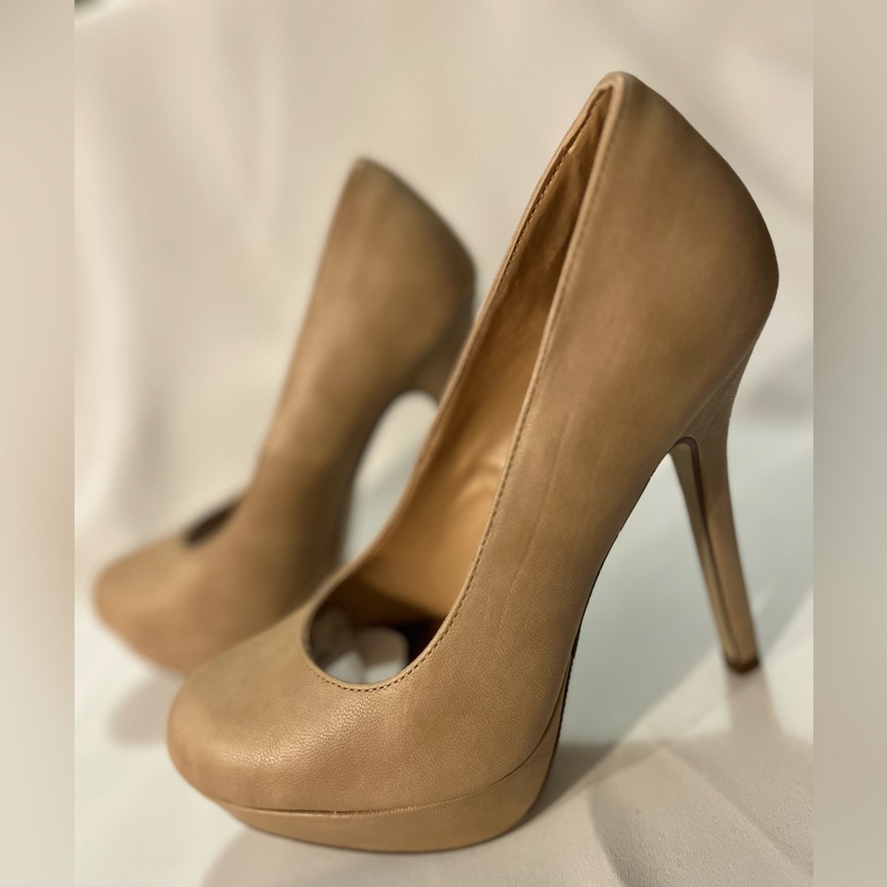 Beige Brash Kosmic Heels